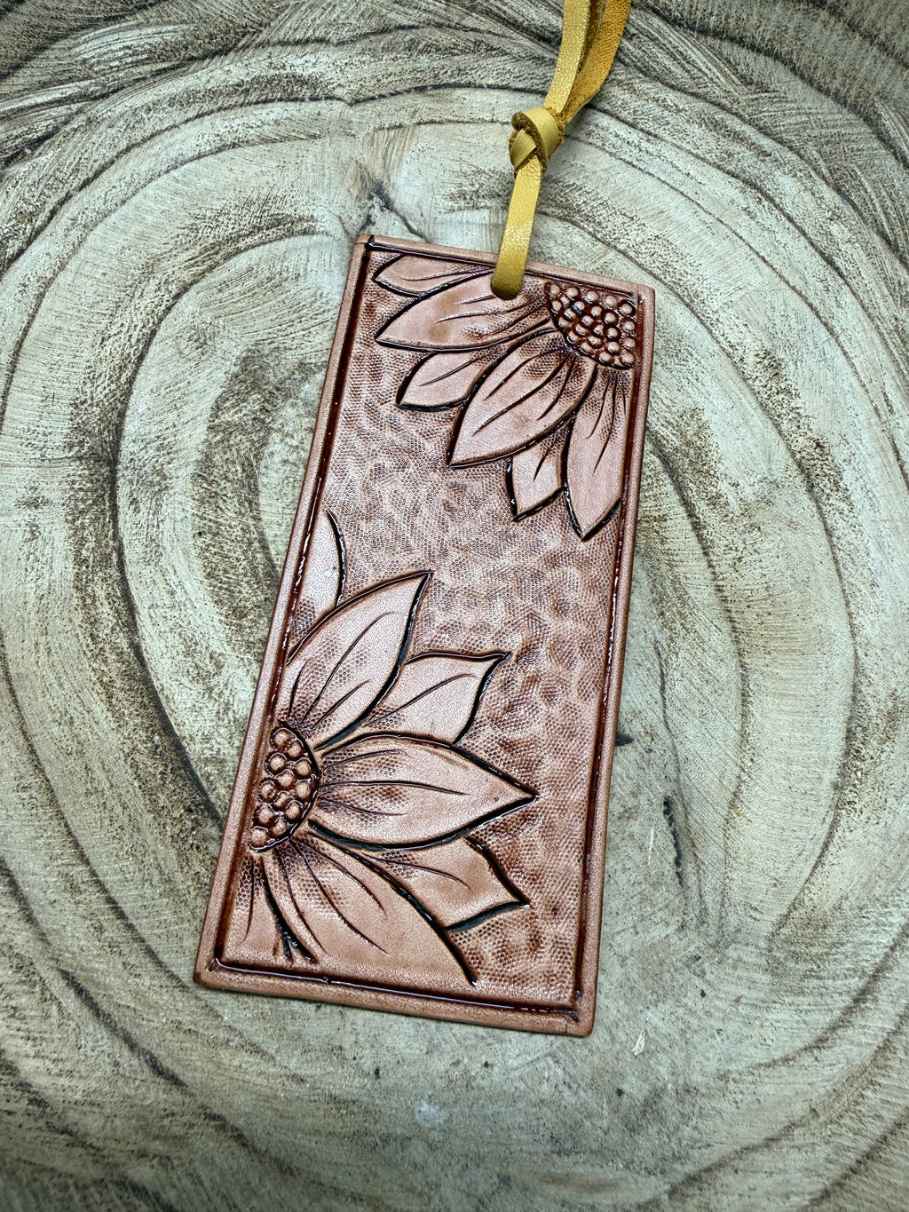 Sunflower bookmark