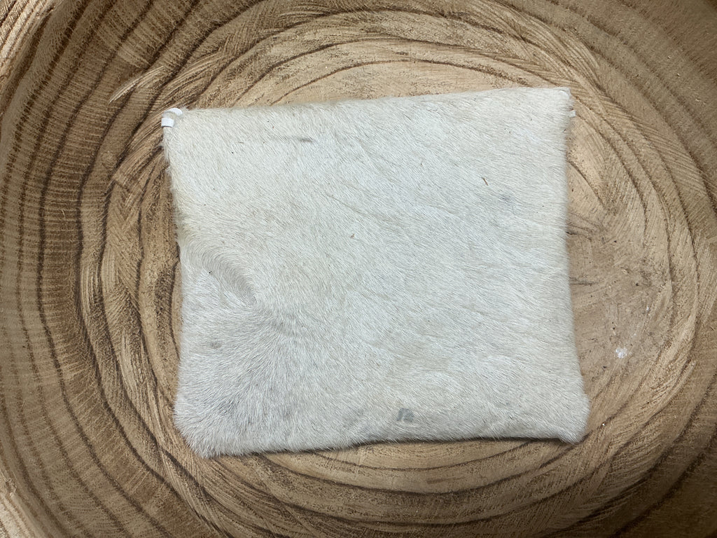 Cowhide pouch bag