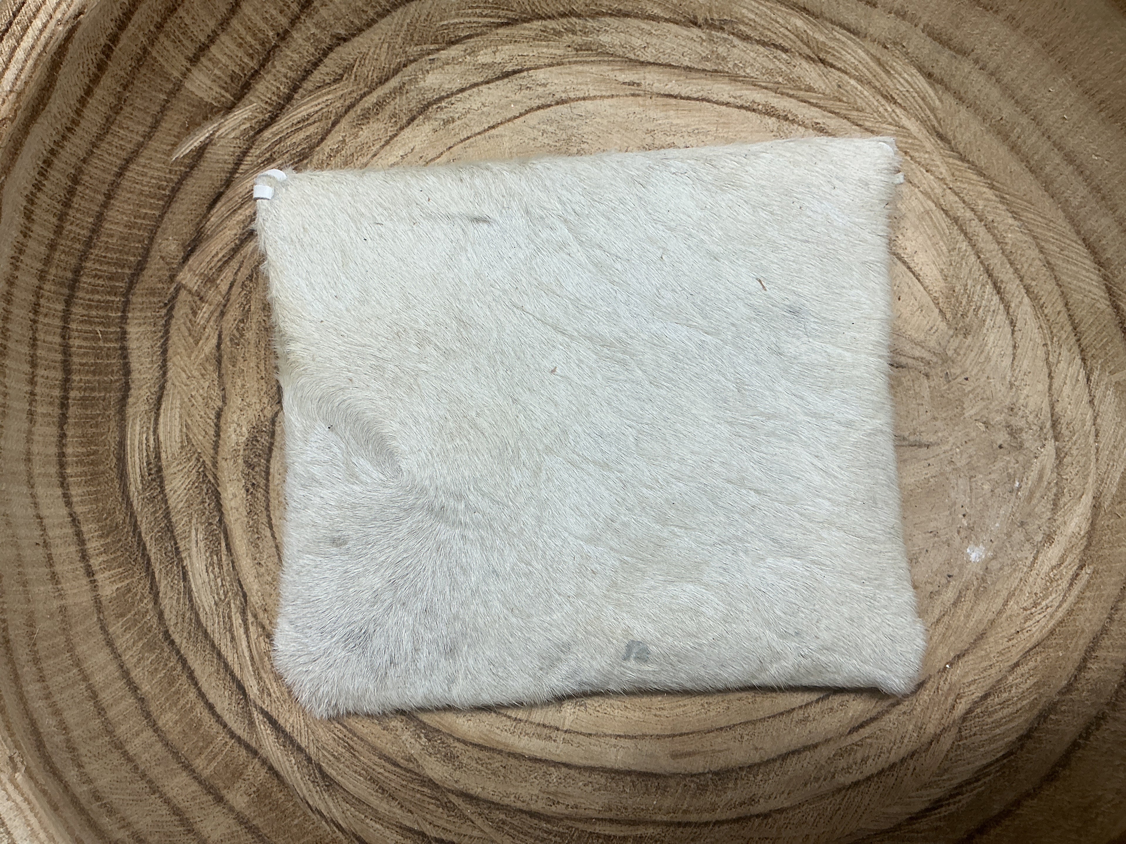 Cowhide pouch bag