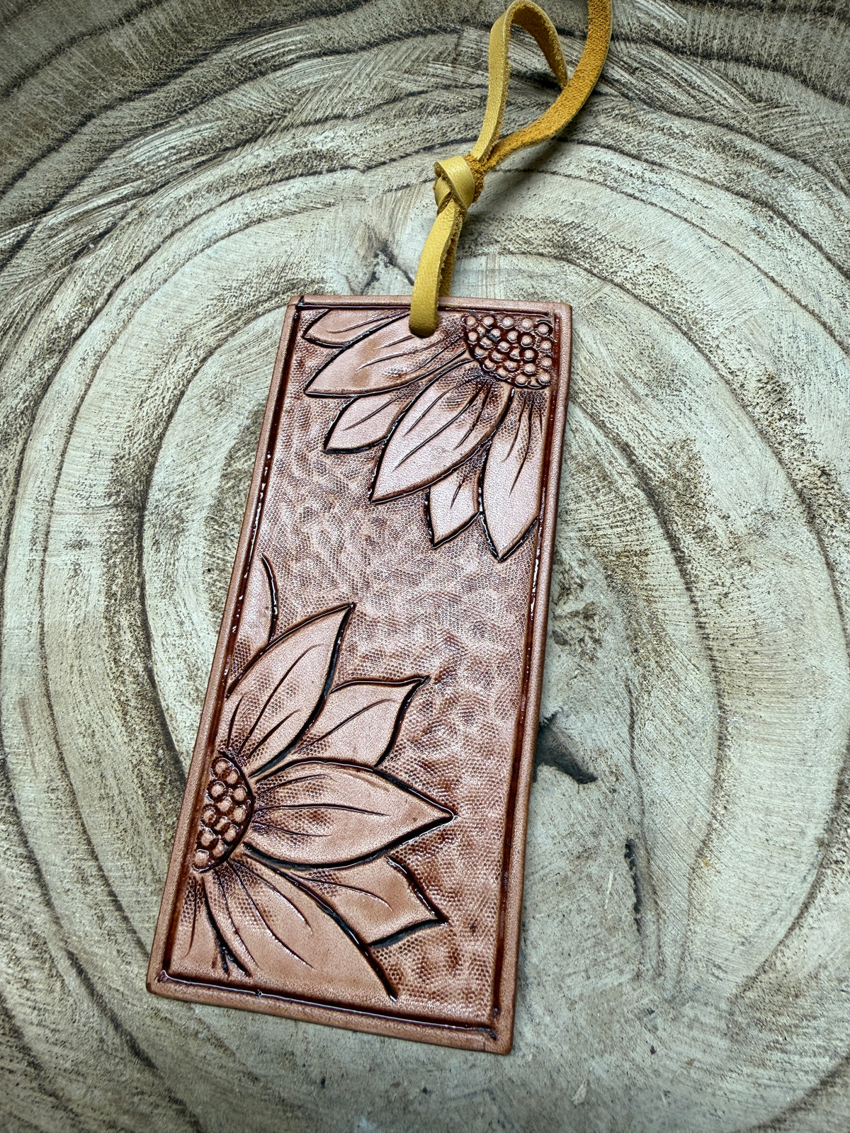 Sunflower bookmark