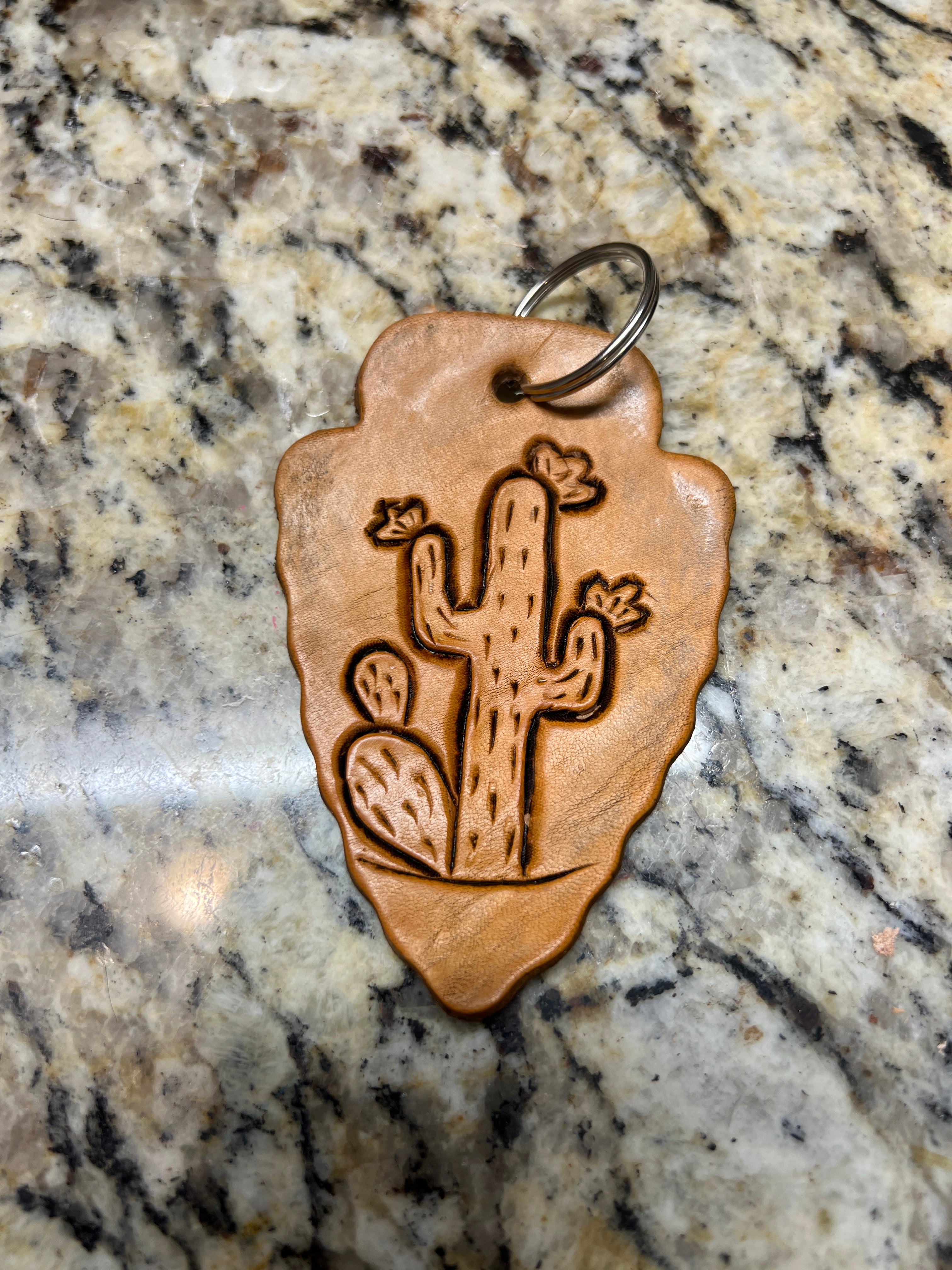 Cactus keychain