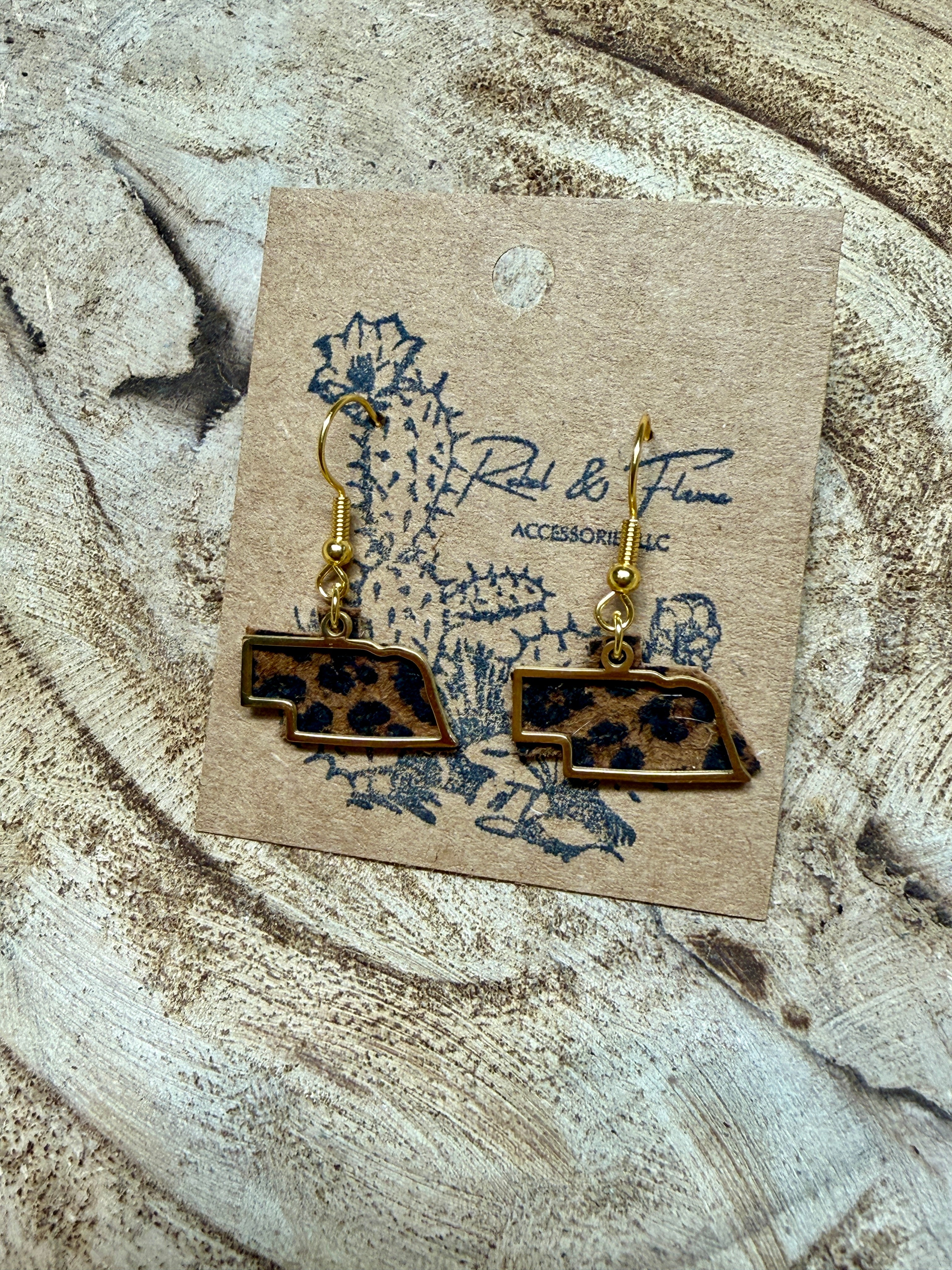 Husker earrings 1