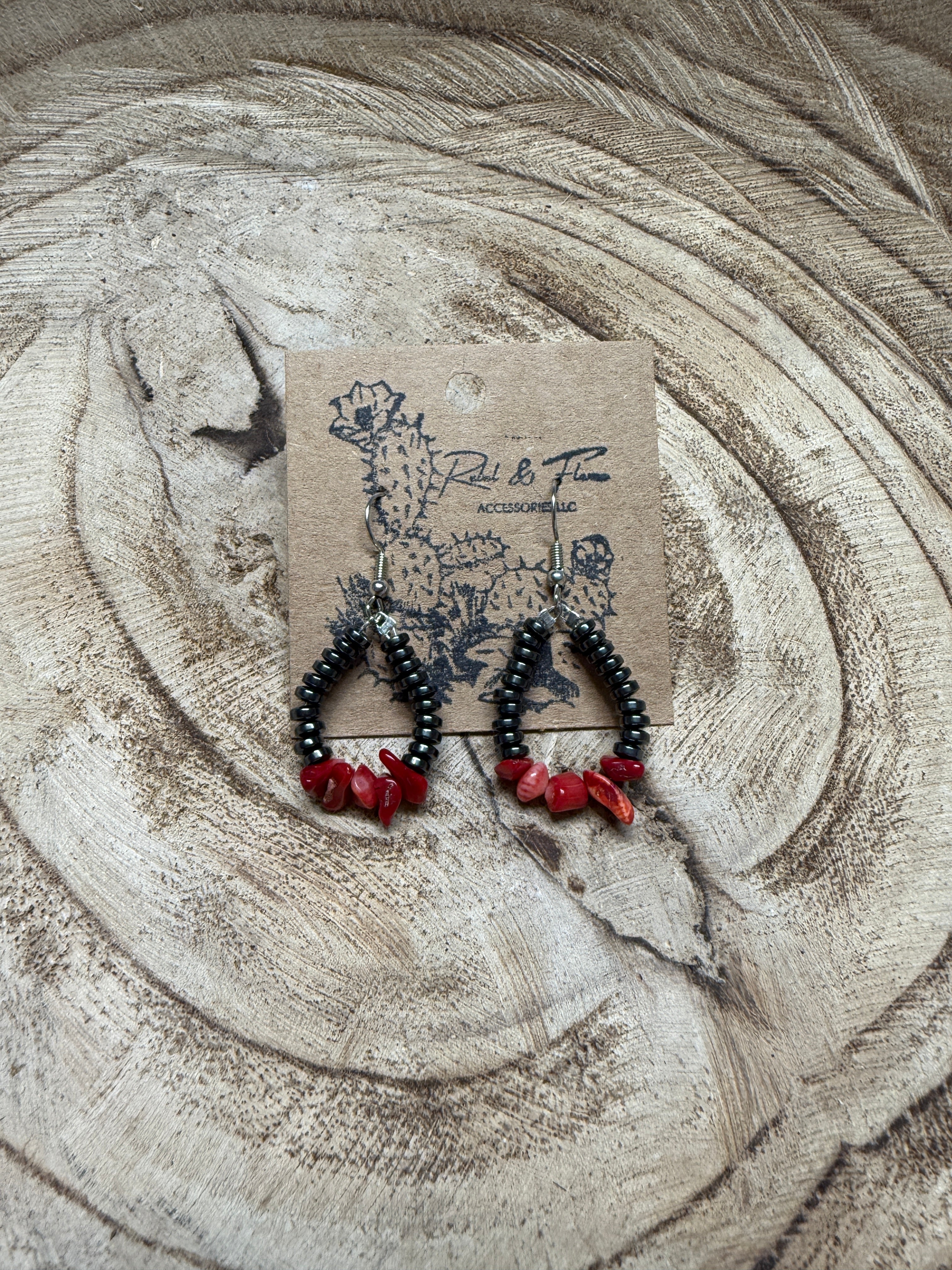 Husker earrings 3