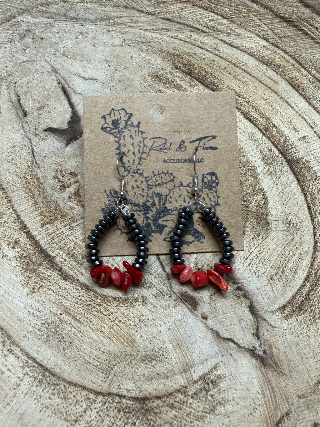 Husker earrings 3