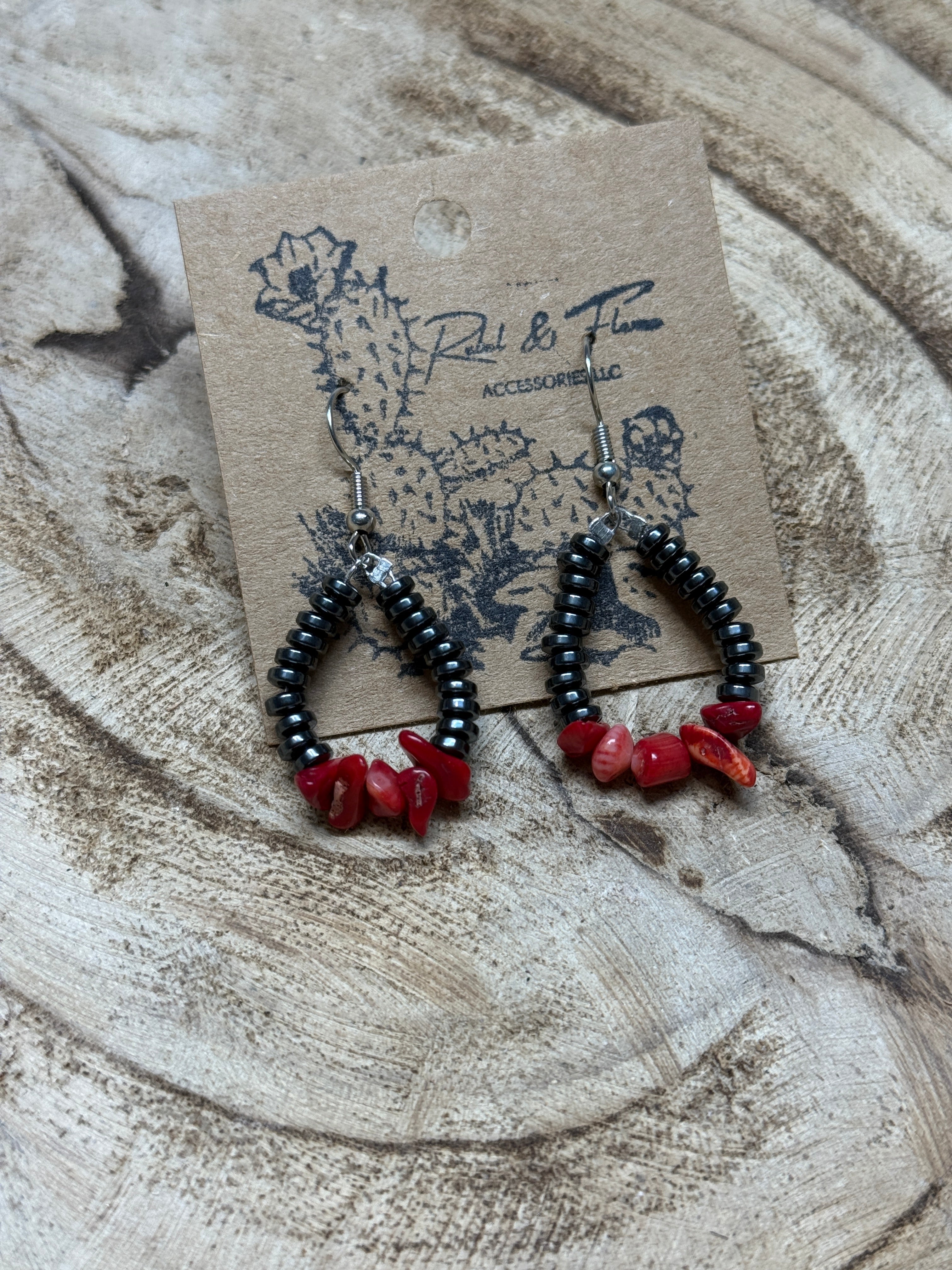Husker earrings 3