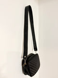 Blacked out cheetah print purse strap