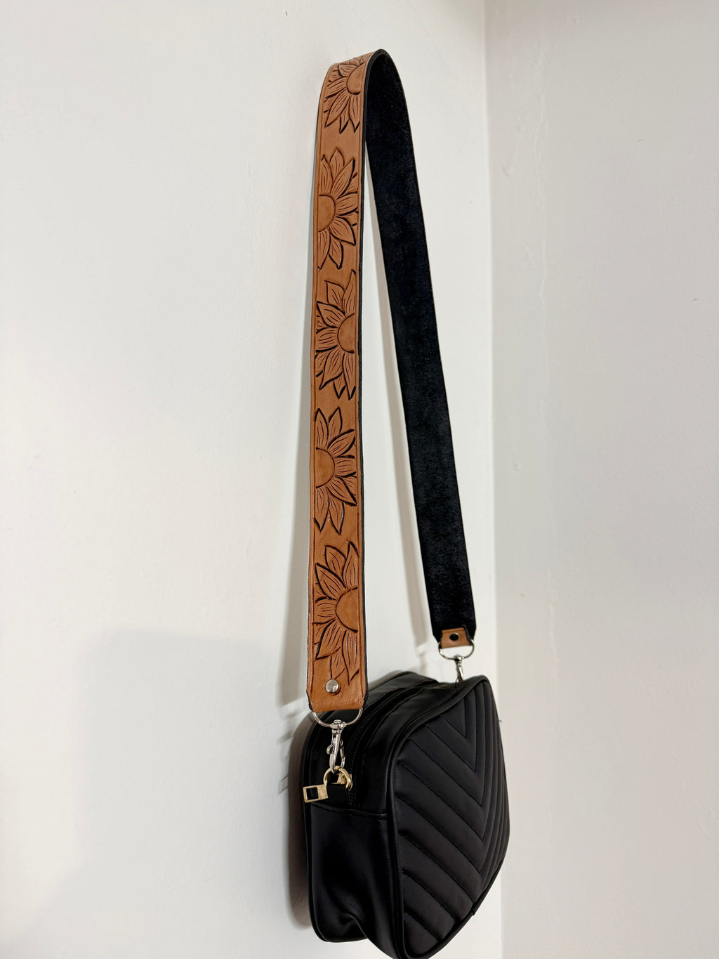 Sunflower purse strap